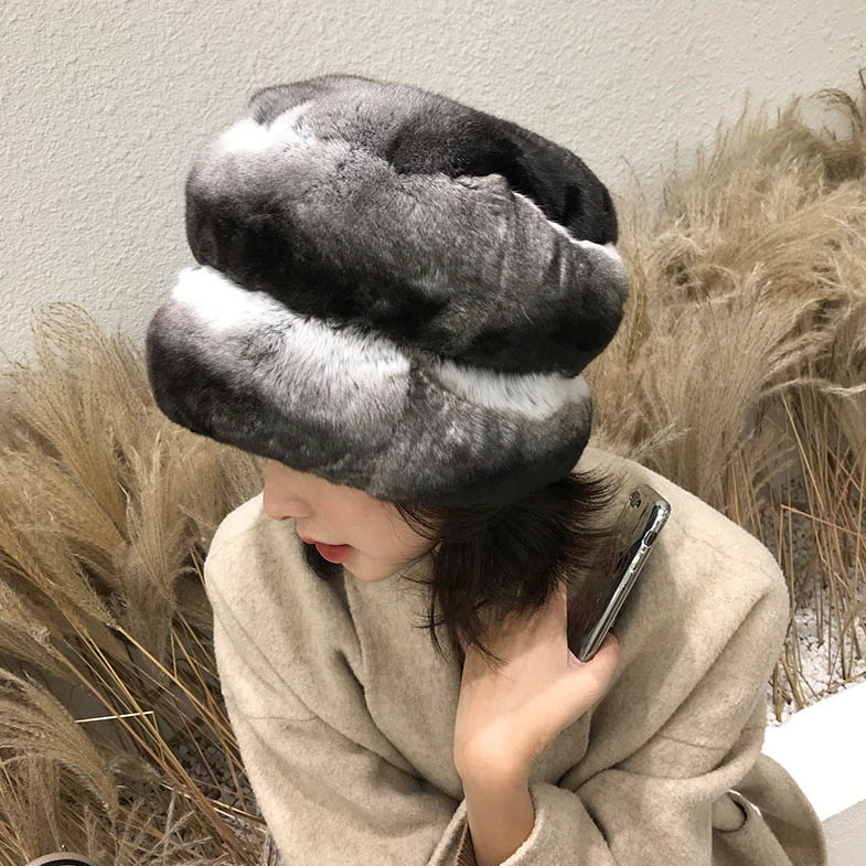 chinchilla hat whole skins